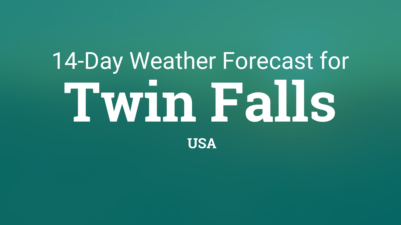 Twin Falls, USA 14 day weather forecast